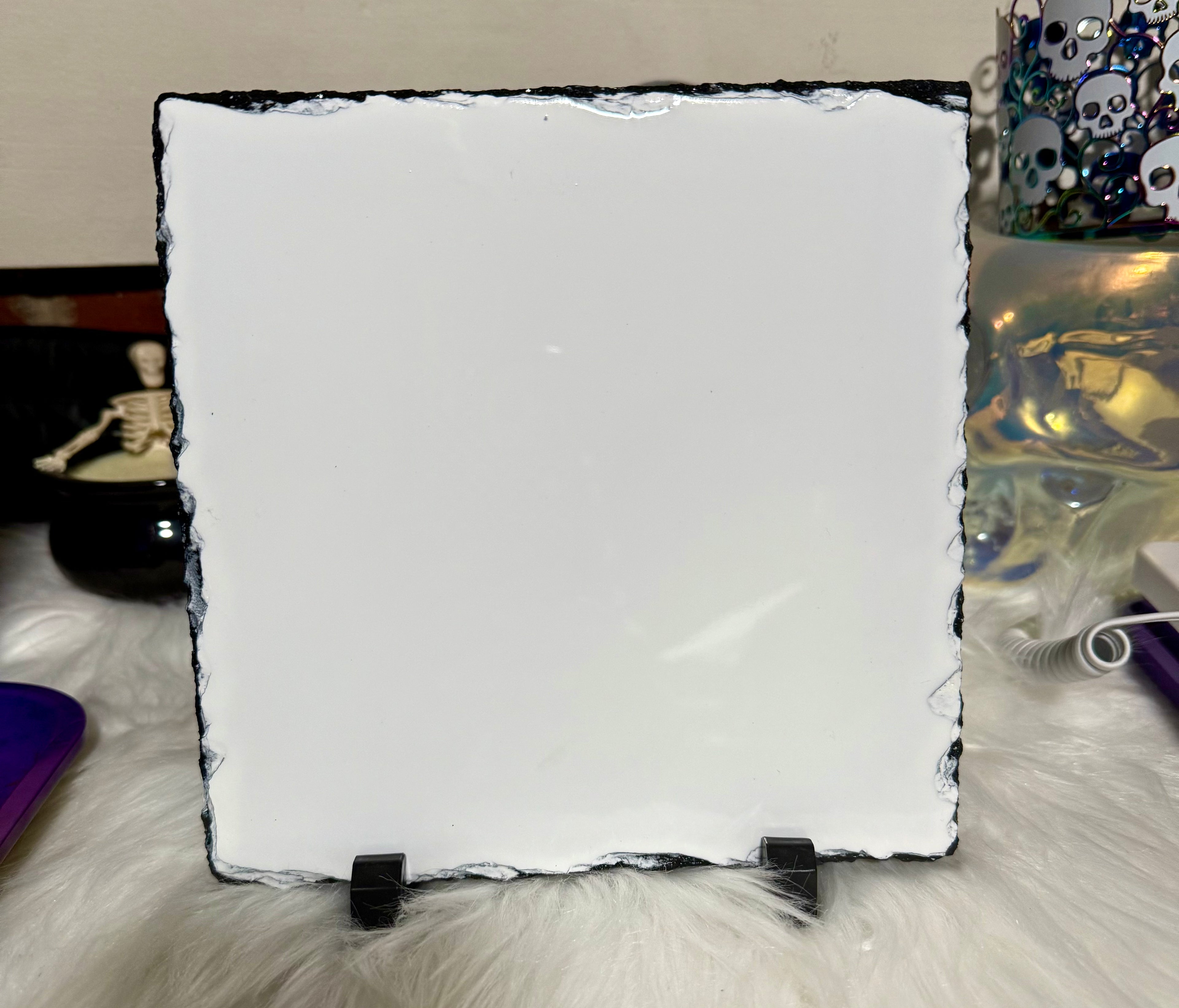 Sublimation 7.8x7.8 Stone Photo Slate