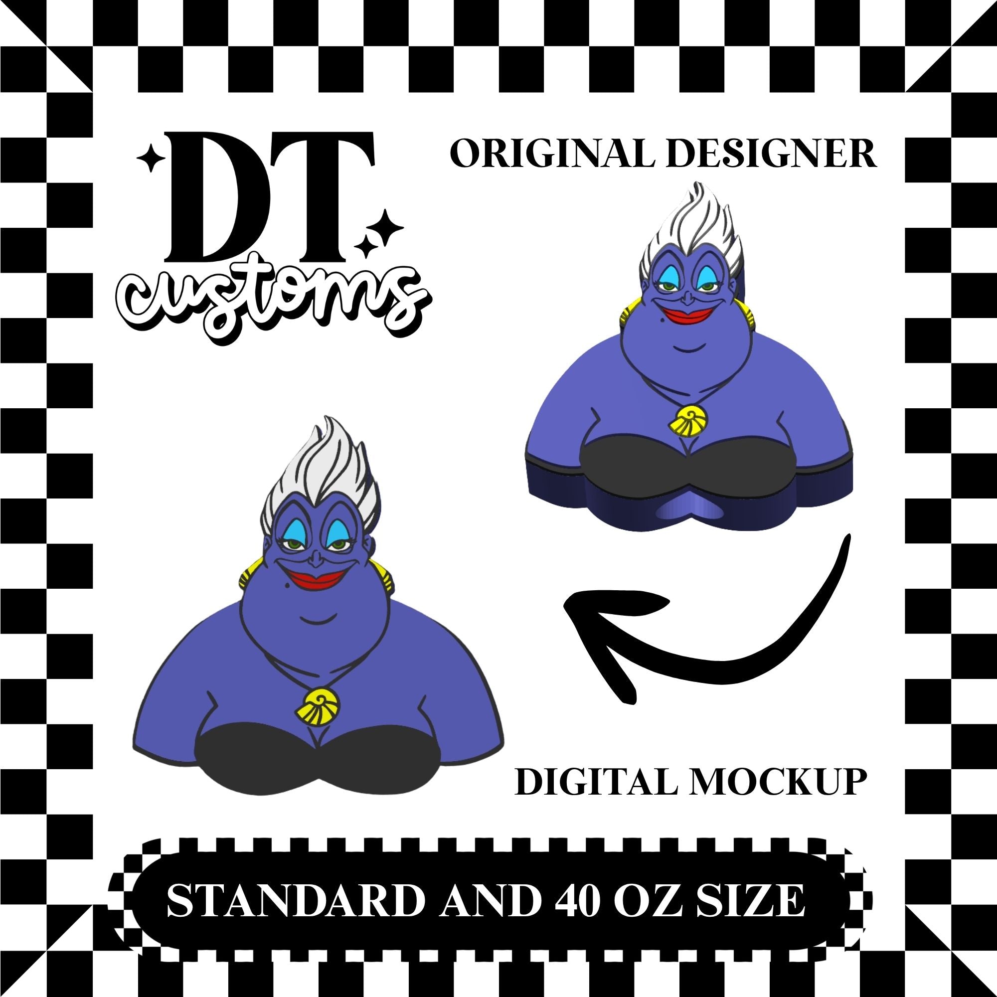 Wholesale Sea Witch Straw Topper Designed By DT Customs