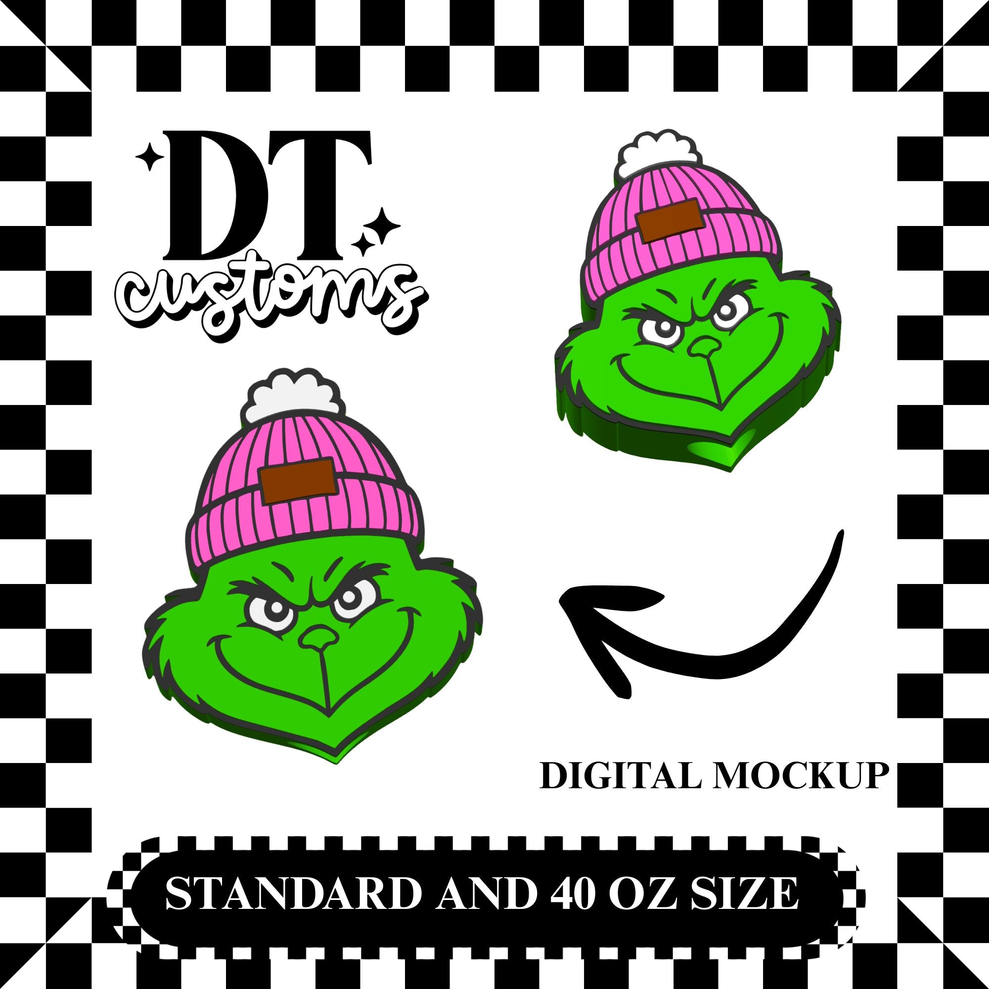 Wholesale Beanie Gman 3D Straw Topper